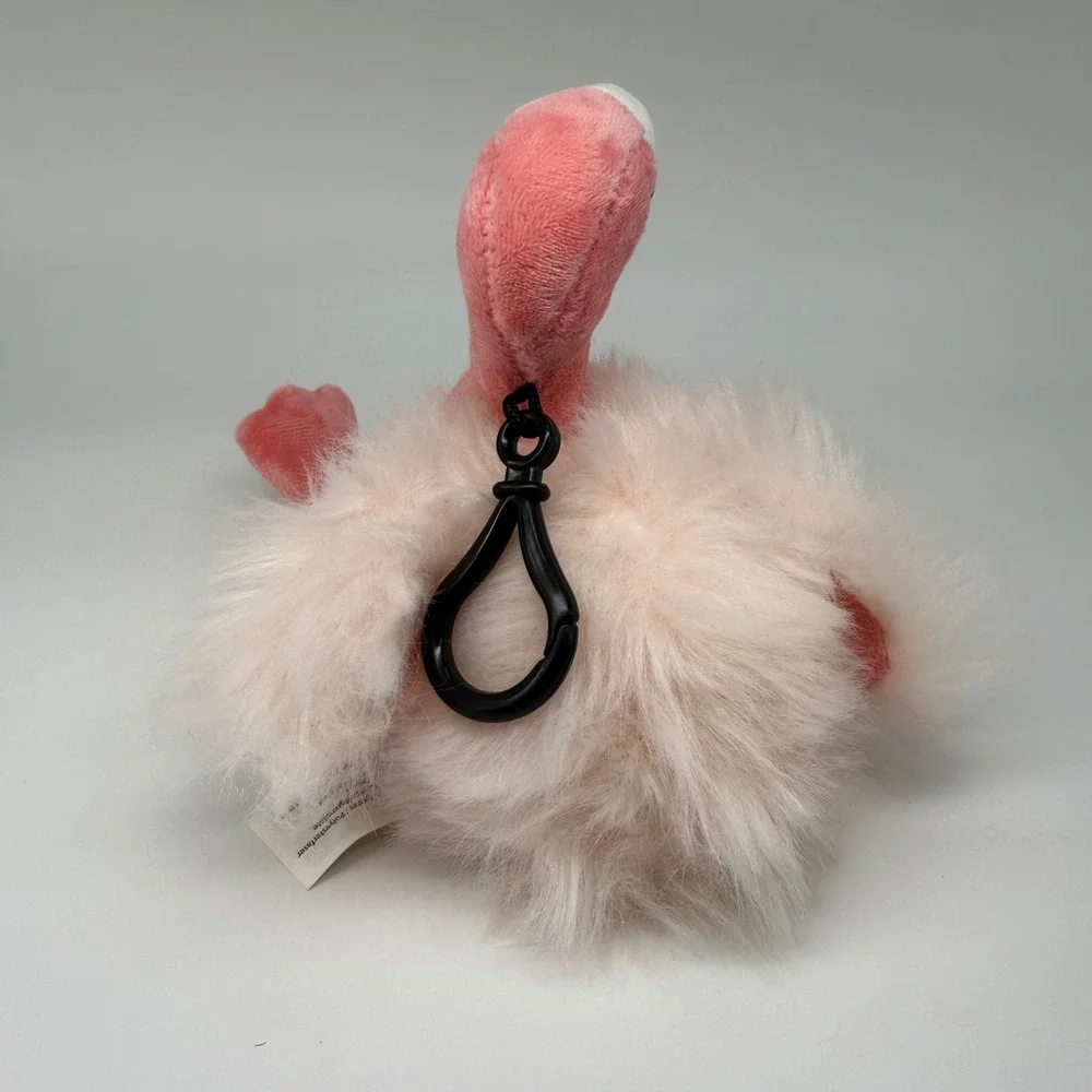 Scentsy Buddy Clip Farah Flamingo Pink Fluffy Plush Backpack Charm Scented